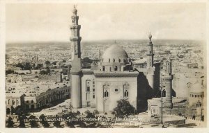 Egypt Cairo Sultan Hassan Mosque real photo postcard