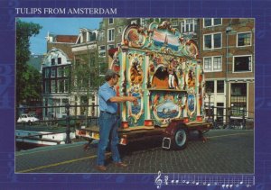 Music Postcard - Netherlands - Tulips From Amsterdam - Fair Organ  RRR408