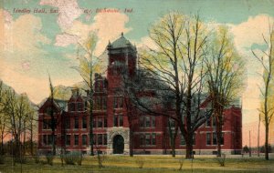 VINTAGE POSTCARD LINDLEY HALL EARLHAM COLLEGE RICHMOND INDIANA 1914 HAS FAULTS