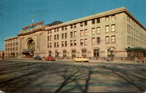 Canada Winnipeg C P R Union Station 1965