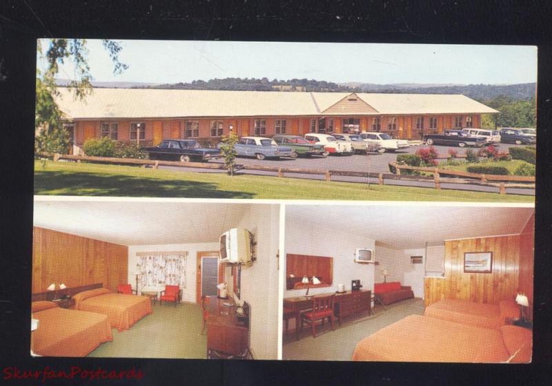 MIDDLETOWN NEW YORK CHADWICK MOTEL 1960's CARS VINTAGE 