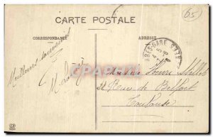 Old Postcard The High Pyrenees Tarbes Pont Sur L & # 39Adour