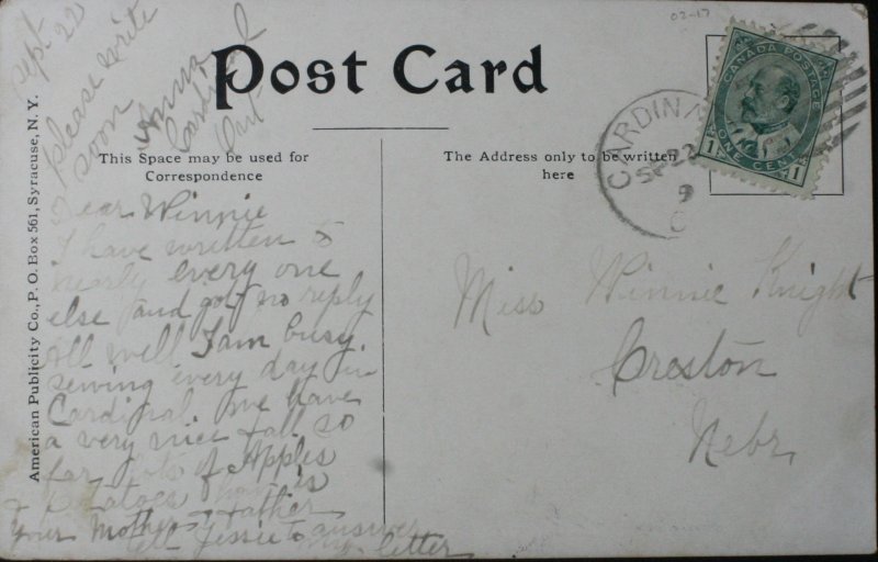 State Hospital Administration Building Ogdensburg NY