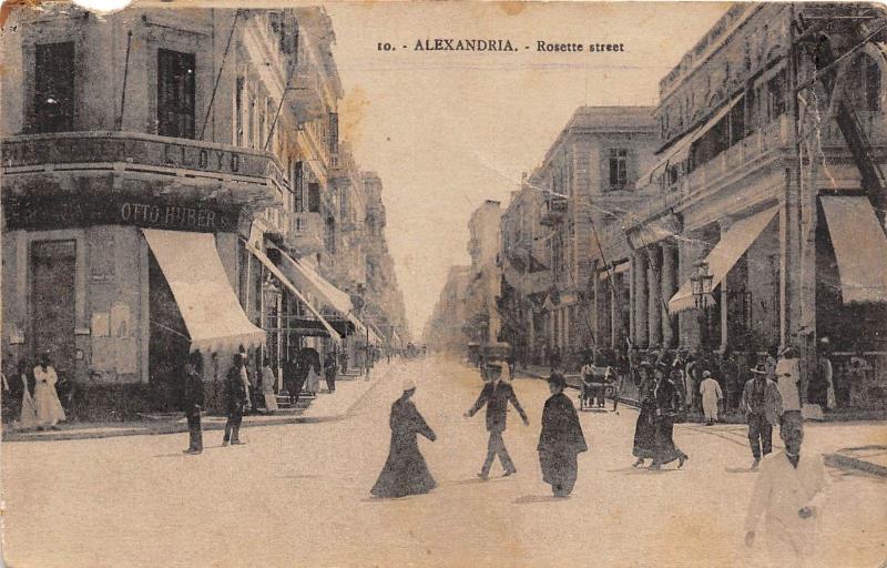 B91498 alexandria rosette street egypt