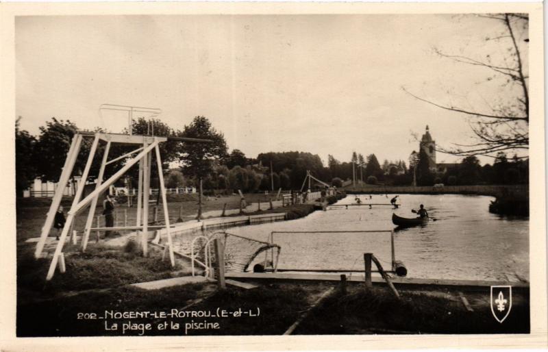 CPA NOGENT-le-ROTROU - La Plage et la piscine (385691)