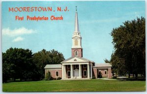 Postcard - Frist Presbyterian Church - Moorestown, New Jersey
