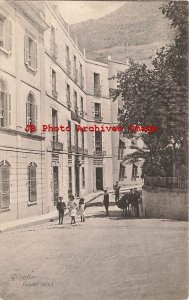 Gibraltar, Bristol Hotel, Exterior View, 1911 PM