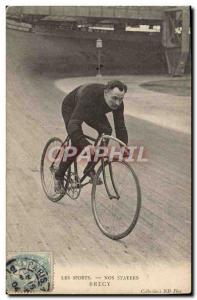 Old Postcard Velo Cycle Cycling Our stayers Brecy