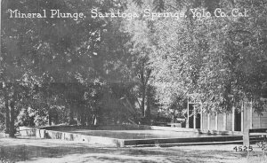 C-1910 California Saratoga Springs Yolo County Pacific Novelty Postcard 21-12860