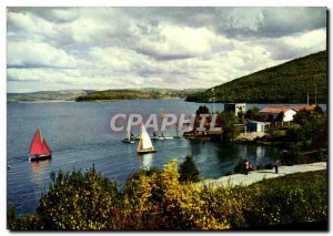 Postcard Modern Limousin Tourist Pres De Peyrat Le Chateau Lake Vassivières