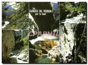 Postcard Modern Gorges du Verdon Var Alpes de Haute Provence one of the grand...