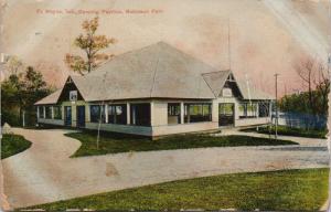 Fort Wayne Indiana IN Dancing Pavilion Robinson Park c1908 Postcard E39