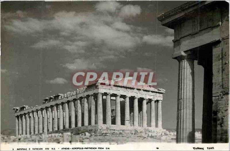 Postcard Modern Athens Acropolis Parthenon