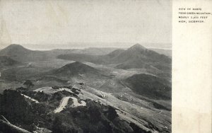 Ascension Island, View of Ramps from Green Mountain (1900s) Postcard (1) 