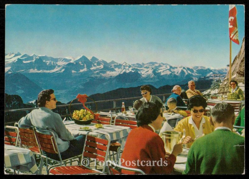 Hotel-Terrasse/Berner Alpen