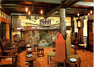 Rye, Sussex UK England  MERMAID INN HOTEL LOUNGE BAR  4X6 Advertising Postcard