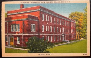 Vintage Postcard 1930-1945 Appalachian State Hospital, Boone, North Carolina NC