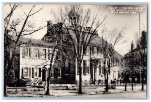 c1940's Court House Built Before 1682 Building New Castle Delaware DE Postcard