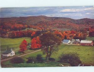 Pre-1980 PANORAMIC VIEW Corinth - Near Haverhill & Barre & Montpelier VT i0783