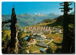 Postcard Modern Schwyz Stoos