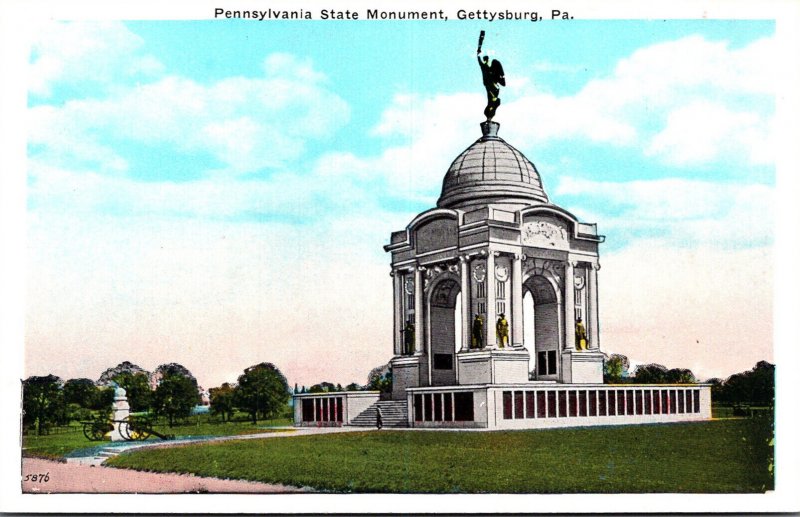 Pennsylvania Gettysburg Pennsylvania State Monument