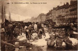 CPA BOULOGNE-sur-MER - Le Poisson sur les Quais (268306)