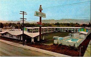 Wenatchee Lodge, Holiday Lodge Hwy 2 Wenatchee WA Vintage Postcard C54