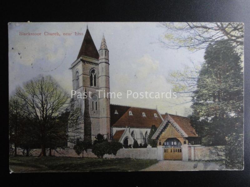 Hampshire BLACKMOOR CHURCH near Liss c1912 by W.H.S. & S. 4109