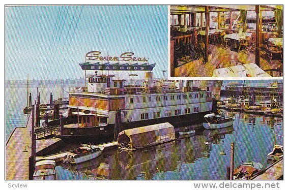 2-views,  The Seven Seas Seafood,  Vancouver,  B.C.,   Canada,  40-60s