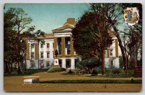 Raleigh NC State Capitol Building North Carolina Gilded Postcard C33
