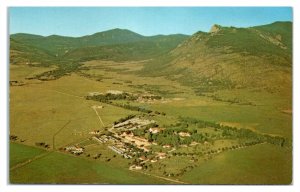 1950s/60s Aerial View, Philmont Scout Ranch Boy Scouts BSA, Cimarron NM Postcard