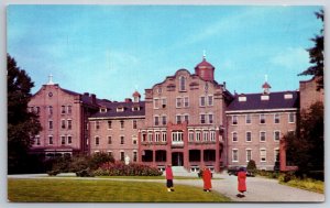 Wheeling West Virginia~Mount De Chantal Academy For Girls~Vintage Postcard