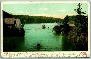 Lake Paugus Weirs Lake Winnipesaukee NH 1906 Detroit Publishing UDB Postcard D14