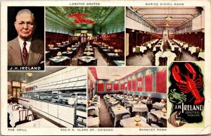 Illinois Chicago J H Ireland Oyster House Restaurany Multi View