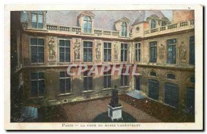 Old Postcard The Paris Court of Musee Carnavalet