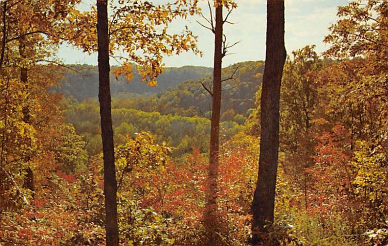 Sunset Point on Overlook Mammoth Cave National Park, KY