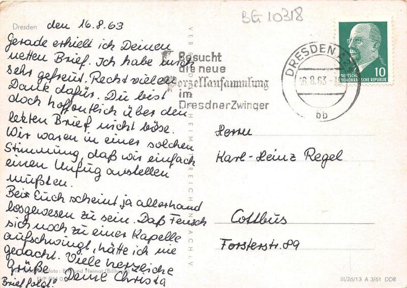 BG10318  ship bateaux  dresden multi views  germany