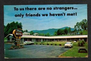 NC Winters Motel MARION NORTH CAROLINA Postcard PC