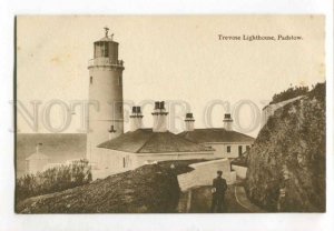 401189 UK PADSTOW Trevose Lighthouse Vintage postcard