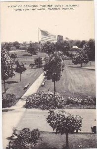 Indiana Warren Scene Of Grounds The Methodist Memorial Home For The Aged Artvue