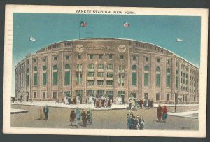 1954 PPC* NY Yankee Baseball Stadium