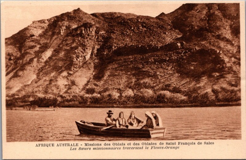 South Africa Afrique Australe Missions des Oblats Vintage Postcard C155