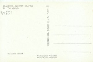 France Postcard - Flavigny-S-Ozerain - Vue Generale - Ref TZ6994