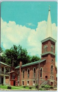 Postcard - First Methodist Church - Galena, Illinois