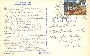 East Indian Huts Trinidad Jamaica Postal used unknown 