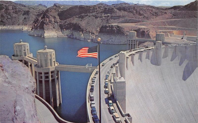 Kingman Arizona-Las Vegas Nevada~Route 66 over Hoover Dam~Classic 50s Cars~Pc