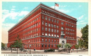 Vintage Postcard 1920's U.S. Largest Government Printing Office Washington DC