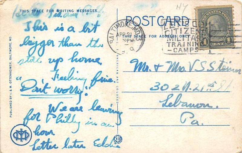 Montgomery Ward Co. Building Baltimore, Maryland MD