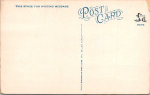 Christian Church, Eldon MO Vintage Postcard S38