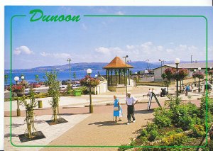 Scotland Postcard - Dunoon - Town Square of Dunoon on The Firth of Clyde   A7601